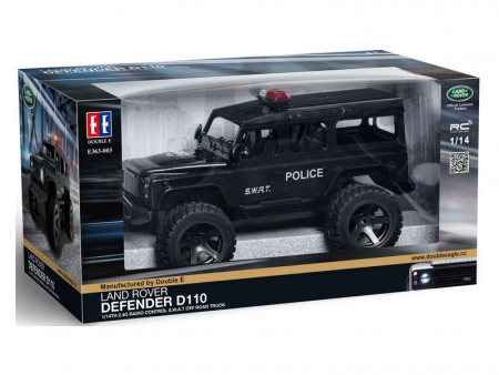 Фото Радиоуправляемая машина Double Eagle Land Rover Defender 110 SWAT Police 4WD 2.4G 1/14 RTR | Инномарт