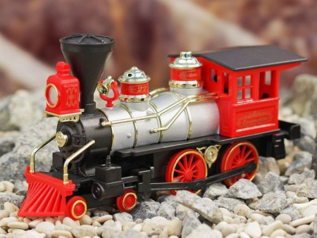 Фото Машина Kinsmart Classic Locomotive инерция (1/6шт.) 17,5см б/к | Инномарт