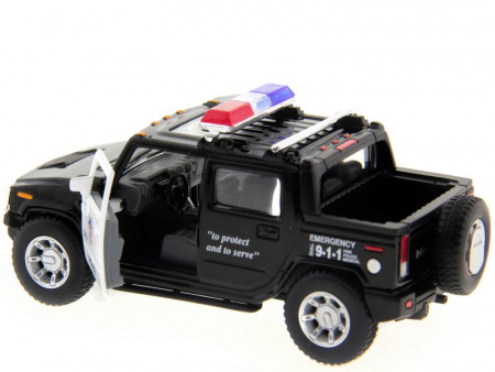 Фото Машина Kinsmart 1:40 Hummer H2 Police инерция (1/12шт.) б/к | Инномарт