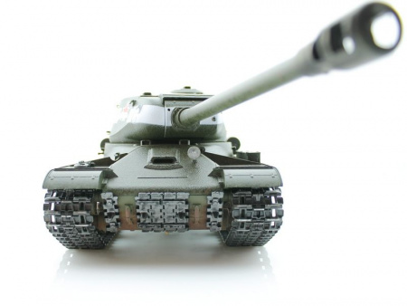 Фото Р/У танк Taigen 1/16 ИС-2 модель 1944, СССР, зеленый, 2.4G, деревянная коробка | Инномарт