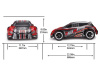 Фото Радиоуправляемая шоссейка Remo Hobby Rally Master (красная) 4WD 2.4G 1/8 RTR | Инномарт