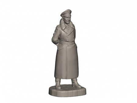Фото Сборные солдатики ZVEZDA Немецкий штаб в зимней форме, 1/72 | Инномарт