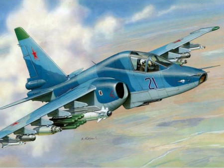 Фото Сборная модель ZVEZDA Российский истребитель танков Су-39, подарочный набор, 1/72 | Инномарт