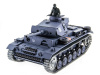 Р/У танк Heng Long 1/16 Panzerkampfwagen III (Германия) 2.4G RTR PRO темно-серый