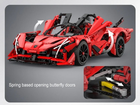 Фото Конструктор CaDA спортивный автомобиль APE Supercar (1823 детали) | Инномарт