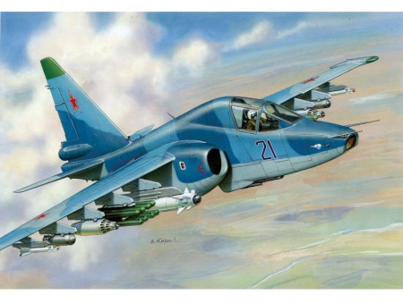 Фото Сборная модель ZVEZDA Российский истребитель танков Су-39, 1/72 | Инномарт