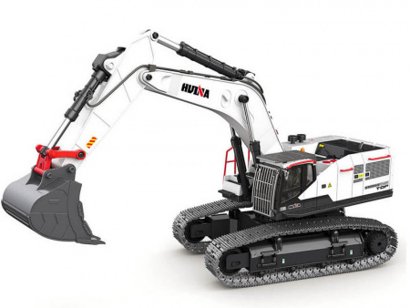 Фото Радиоуправляемый экскаватор HUI NA TOYS, серый 2.4G 22CH 1/14 RTR | Инномарт