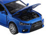 Фото Машина "АВТОПАНОРАМА" Mitsubishi Lancer Evolution, синий, 1/32, свет, звук, в/к 17,5*12,5*6,5 см | Инномарт