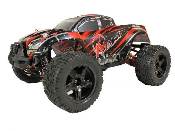Радиоуправляемый монстр Remo Hobby MMAX Brushless UPGRADE (красный) 4WD 2.4G 1/10 RTR | Инномарт