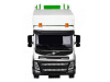 Фото Машина "АВТОПАНОРАМА" Volvo мусоровоз, белый, 1/50, свет, звук, в/к 28*14*10 см | Инномарт