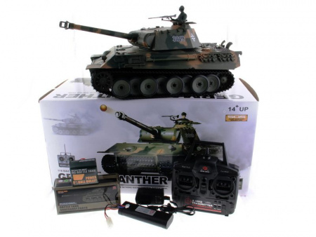 Фото P/У танк Heng Long 1/16 Panther (Германия) 2.4G RTR | Инномарт