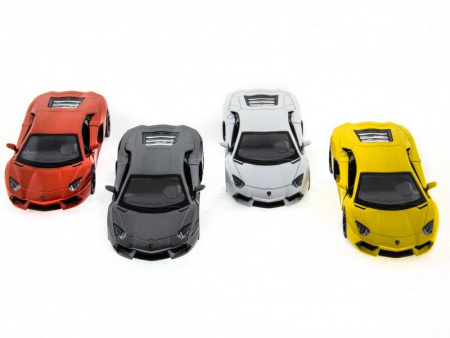 Фото Машина Kinsmart LAMBORGHINI AVENTADOR LP 700-4 инерция (1/12шт.) 1:38 б/к | Инномарт