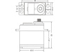 Фото Сервомашинка цифровая JX Servo PDI-6221MG-180 (62г/20.32/0.16/6V) стандартная | Инномарт