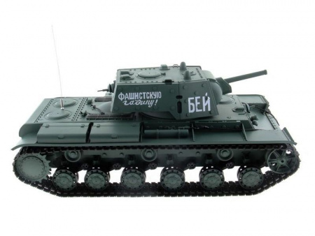 Фото Радиоуправляемый танк Heng Long KV-1 Upgrade V7.0 2.4G 1/16 RTR | Инномарт