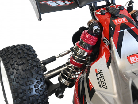 Фото Радиоуправляемая багги Remo Hobby Brushless (красный) 4WD 2.4G 1/14 RTR | Инномарт