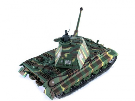 Фото Р/У танк Heng Long 1/16 KingTiger (Германия) 2.4G RTR PRO красно-коричневый | Инномарт