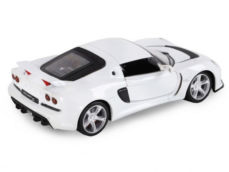 Фото Машина "АВТОПАНОРАМА" Lotus Exige S, белый, 1/22, свет, звук, в/к 24,5*12,5*10,5 см | Инномарт