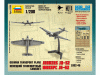 Фото Сборная модель ZVEZDA Немецкий самолет Юнкерс Ю-52, 1/200 | Инномарт