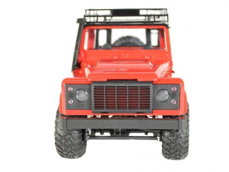Фото Радиоуправляемая машина MN MODEL английский внедорожник Defender (красный) 4WD 2.4G 1/12 RTR | Инномарт