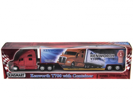 Фото Машина Kinsmart 1:40 Keworth T700 инерция в/к | Инномарт