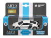 Фото Машина "АВТОПАНОРАМА" Audi R8 GT, белый металлик, 1/43, инерция, в/к 17,5*12,5*6,5 см | Инномарт