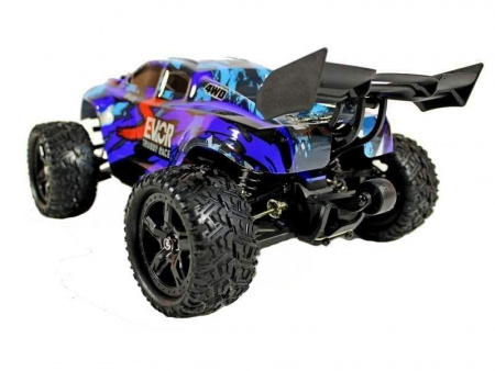 Фото Радиоуправляемая трагги Remo Hobby S EVO-R Brushless (синяя) 4WD 2.4G 1/16 RTR | Инномарт