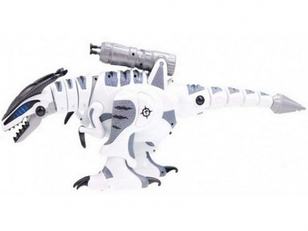 Фото Радиоуправляемый робот-динозавр LENENG TOYS K9 Dinosaur звук, свет, танцы, сенсор, стреляет | Инномарт