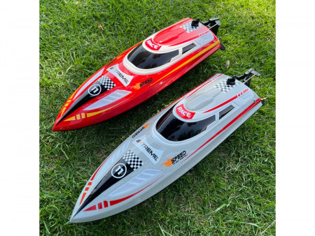 Фото Радиоуправляемый катер Flytec V003 (красный) 2.4G RTR | Инномарт