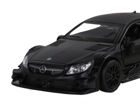 Фото Машина "АВТОПАНОРАМА" Mercedes-AMG C 63 DTM, синий, 1/42, инерция, откр. двери, в/к 17,5*12,5*6,5 | Инномарт