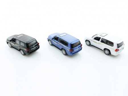 Фото Машина 1:32 Toyota Land Cruiser свет, звук, инерция 15,5см (1/12шт.) б/к | Инномарт