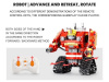 Фото Радиоуправляемый конструктор CaDA 2 в 1 пожарный робот-трансформер (538 деталей) | Инномарт