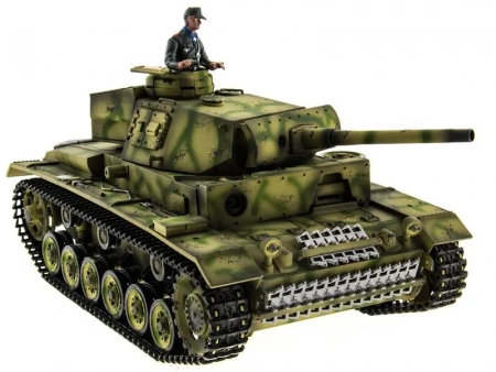 Фото Р/У танк Taigen 1/16 Panzerkampfwagen III (Германия) HC (для ИК танкового боя) V3 2.4G RTR | Инномарт