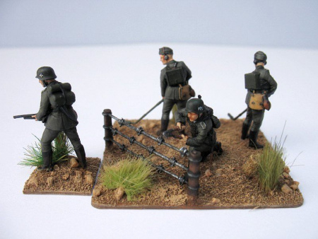 Фото Сборные солдатики ZVEZDA Немецкие штурмпионеры, 1/72 | Инномарт