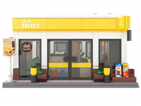 Фото Конструктор CaDA минимаркет Shell Select (303 детали) | Инномарт