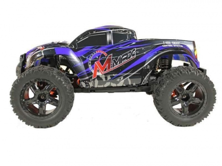 Фото Радиоуправляемый монстр Remo Hobby MMAX Brushless UPGRADE (синий) 4WD 2.4G 1/10 RTR | Инномарт