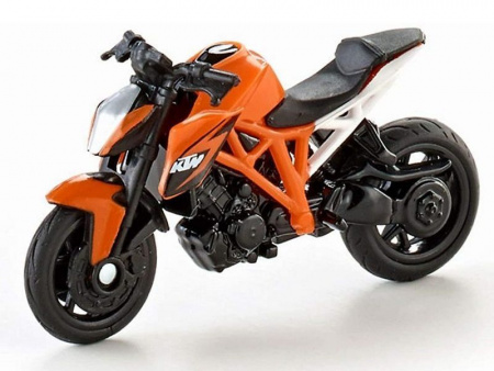 Фото Мотоцикл Siku 1384 KTM 1290 Super Duke R 1/87, 6 см, оранжевый/черный | Инномарт