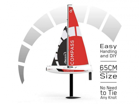 Фото Радиоуправляемая яхта Volantex RC COMPASS 650 2.4G 2ch RTR | Инномарт