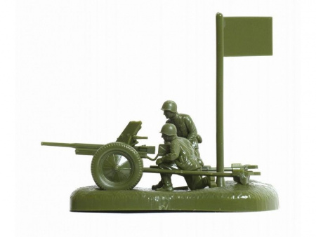 Фото Сборные солдатики ZVEZDA Советская 45-мм пушка, 1/72 | Инномарт