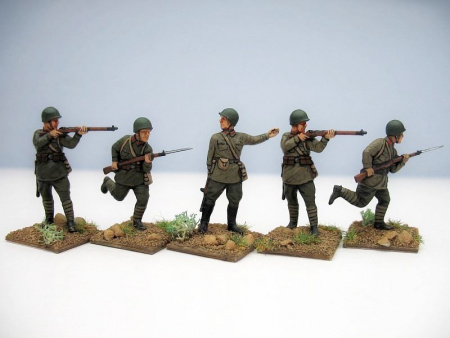 Фото Сборные солдатики ZVEZDA Советская пехота 1941-43гг., 1/72 | Инномарт