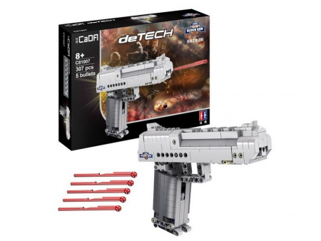 Фото Конструктор CaDA deTech пистолет Desert Falcon (307 деталей) | Инномарт