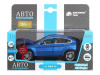 Фото Машина "АВТОПАНОРАМА" BMW X6, синий, 1/32, свет, звук, инерция, в/к 17,5*13,5*9 см | Инномарт