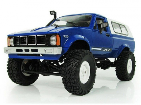 Фото Радиоуправляемая машина WPL пикап Hilux (синяя) 4WD 2.4G 1/16 RTR | Инномарт