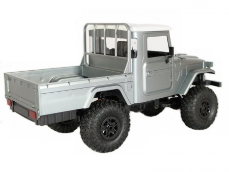 Фото Радиоуправляемая машина MN MODEL японский пикап FJ45 (серебристый) 4WD 2.4G 1/12 RTR | Инномарт