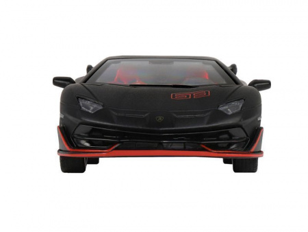Фото Машина "АВТОПАНОРАМА" Lamborghini SVJ, 1/32, черный матовый, свет, звук, в/к 17,5*12,5*6,5 см | Инномарт
