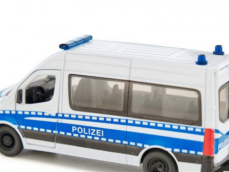 Фото Полицейская машинка Siku 2305 Mercedes-Benz Sprinter, 1/50 | Инномарт