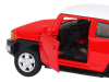 Фото Машина "АВТОПАНОРАМА" Toyota FJ Cruiser, красный, 1/43, инерция, в/к 17,5*12,5*6,5 см | Инномарт