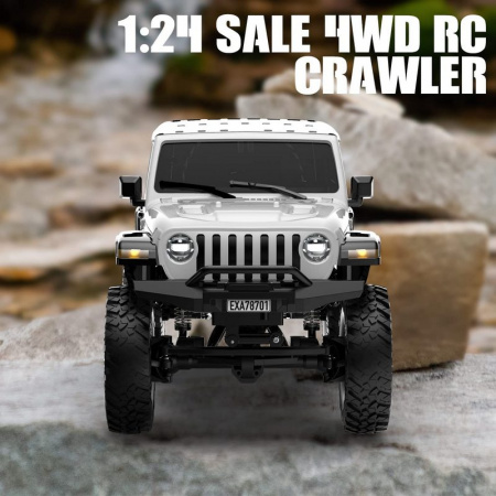 Фото Радиоуправляемый краулер Volantex RC 787-1 белый 4WD 2.4G 1/24 RTR | Инномарт