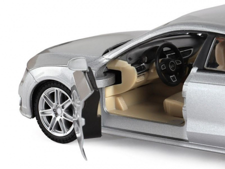 Фото Машина "АВТОПАНОРАМА" Audi A7, серебряный, 1/24, свет, звук, в/к 24,5*12,5*10,5 см | Инномарт