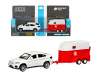 Фото Машина "АВТОПАНОРАМА" BMW X6 c прицепом, 1/43, открываются передние двери, инерция, в/к | Инномарт