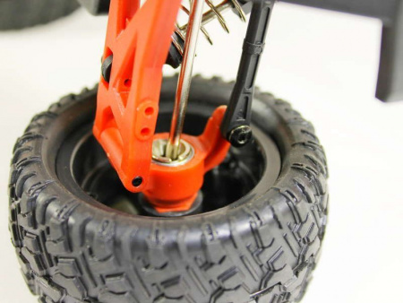 Фото Радиоуправляемый монстр Remo Hobby SMAX UPGRADE (синий) 4WD 2.4G 1/16 RTR | Инномарт